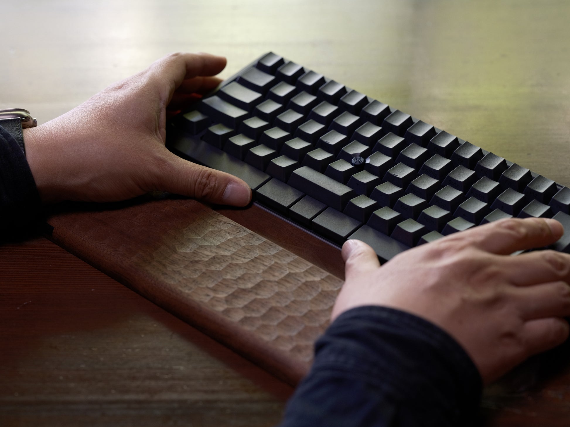 HHKB Studio Exclusive　Wooden Palm Rest & Guide set image 8