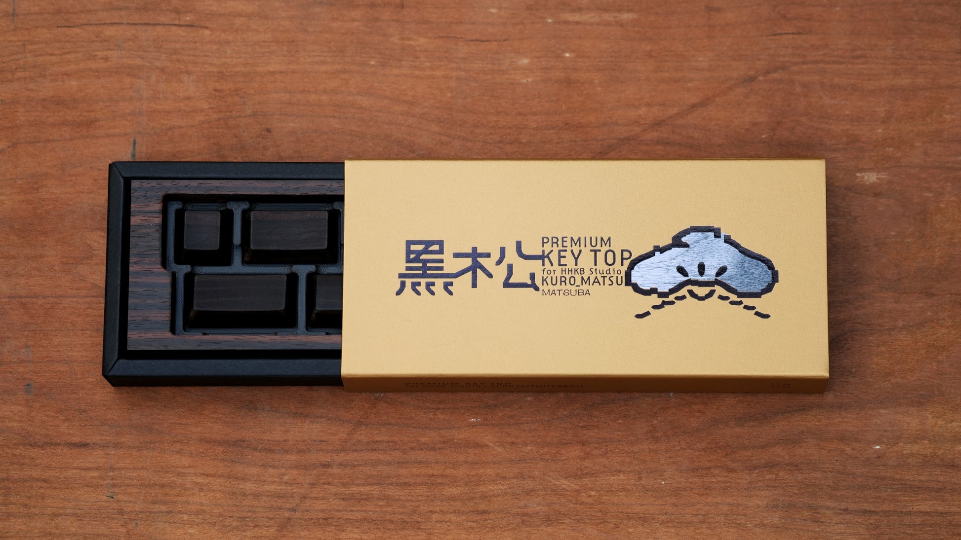 HHKB Studio Custom Keycaps - Striped Ebony image 8