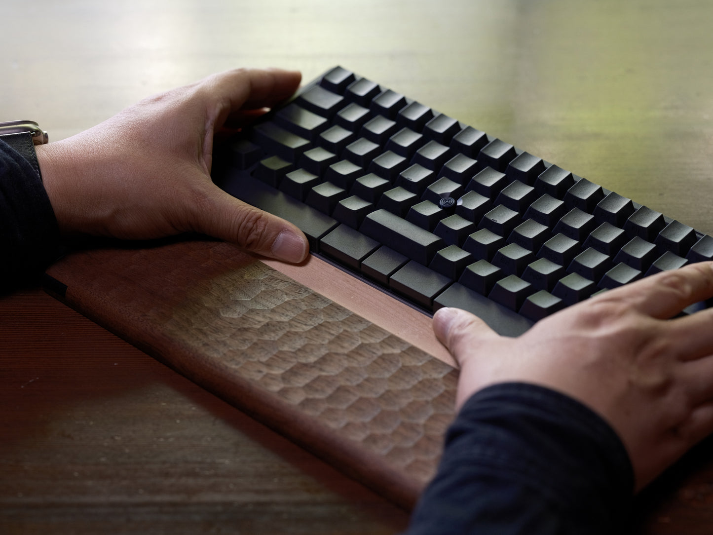 HHKB Studio Exclusive　Wooden Palm Rest & Guide set image 9