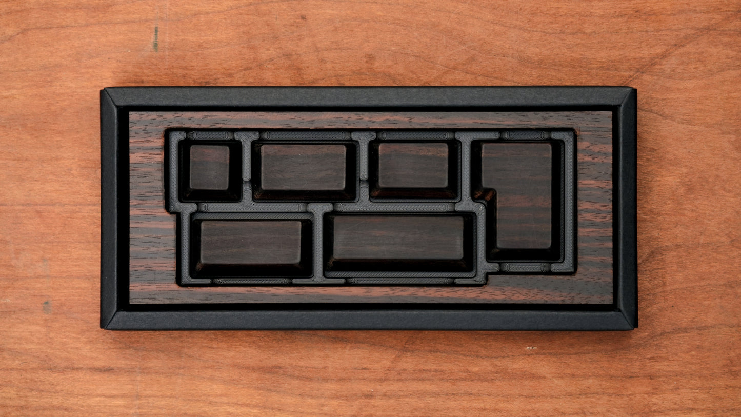 HHKB Studio Custom Keycaps - Striped Ebony image 7