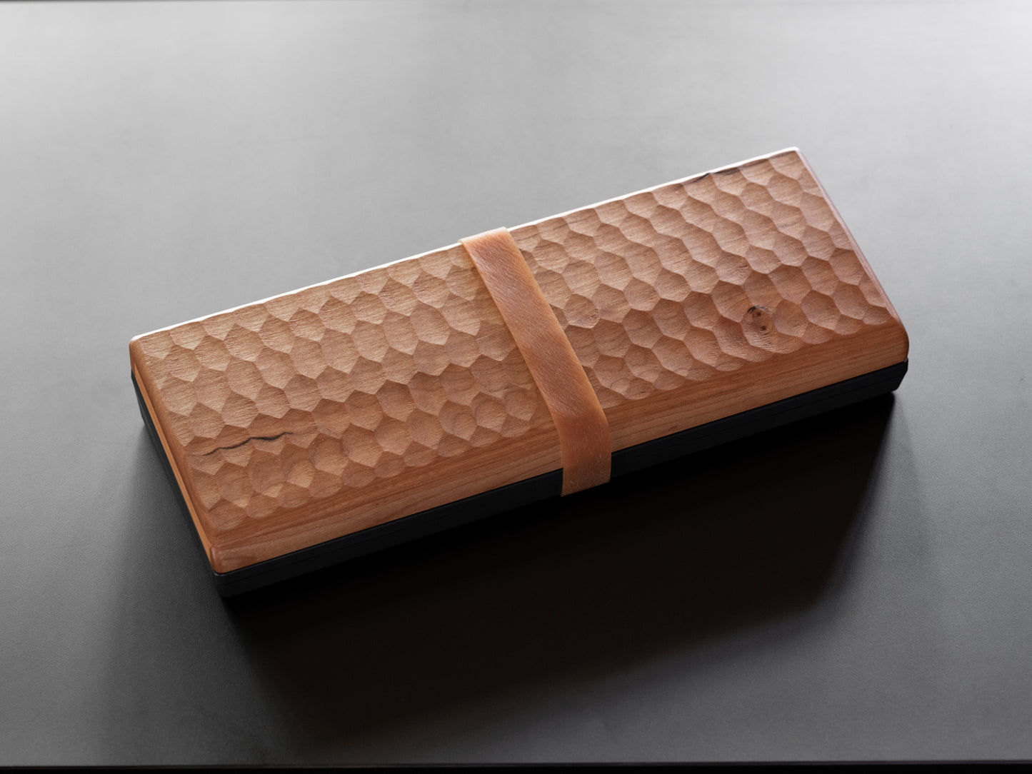 HHKB Exclusive “Kikkou-Naguri”  Wooden Palm Rest & Keyboard Roof