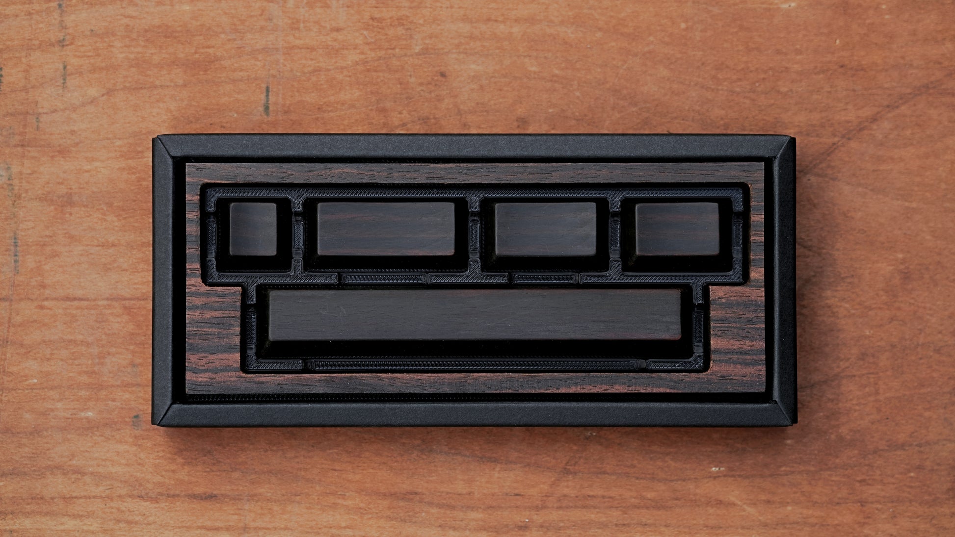 HHKB Studio Custom Keycaps - Striped Ebony image 1