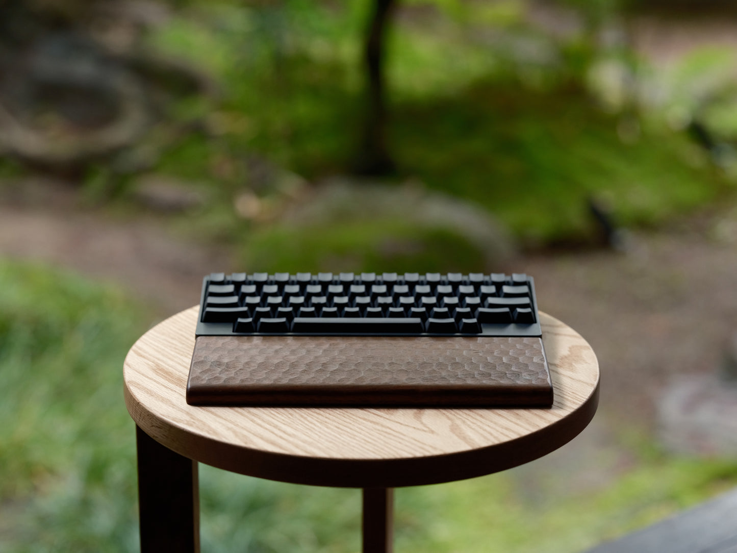HHKB Exclusive “Kikkou-Naguri”  Wooden Palm Rest & Keyboard Roof