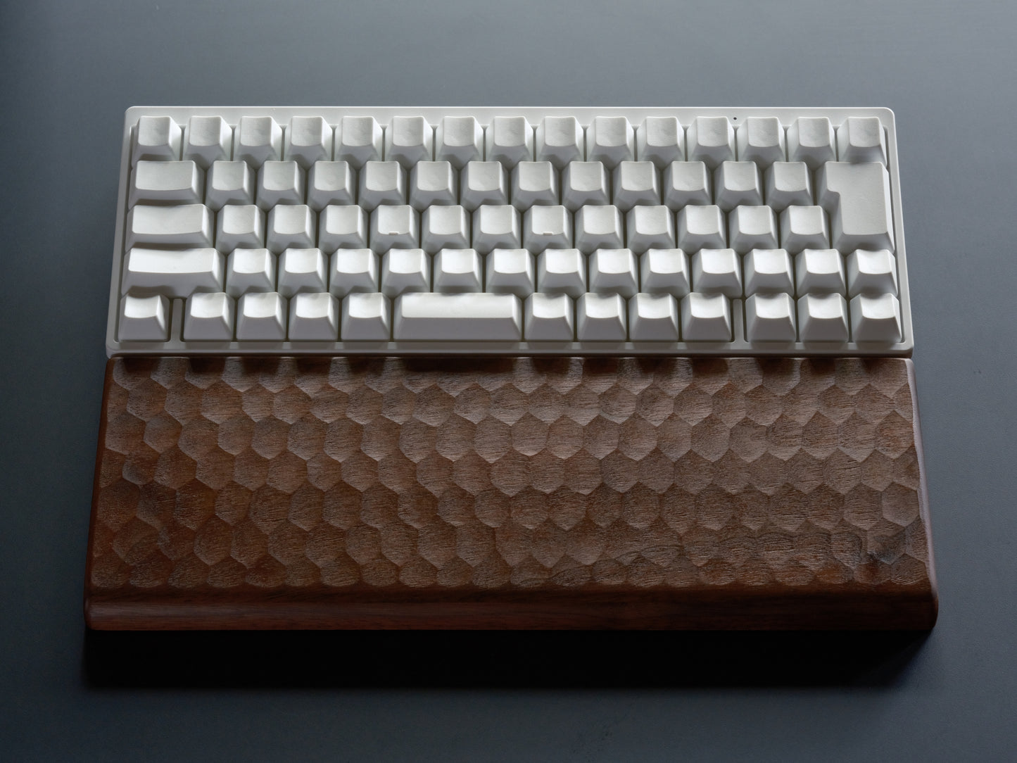 HHKB Exclusive “Kikkou-Naguri”  Wooden Palm Rest & Keyboard Roof