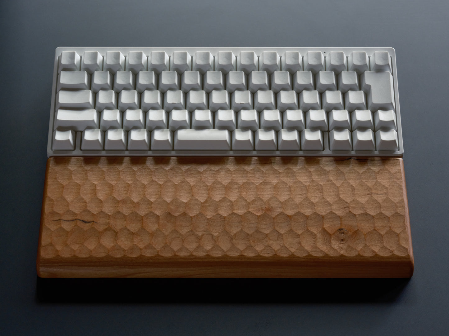 HHKB Exclusive “Kikkou-Naguri”  Wooden Palm Rest & Keyboard Roof